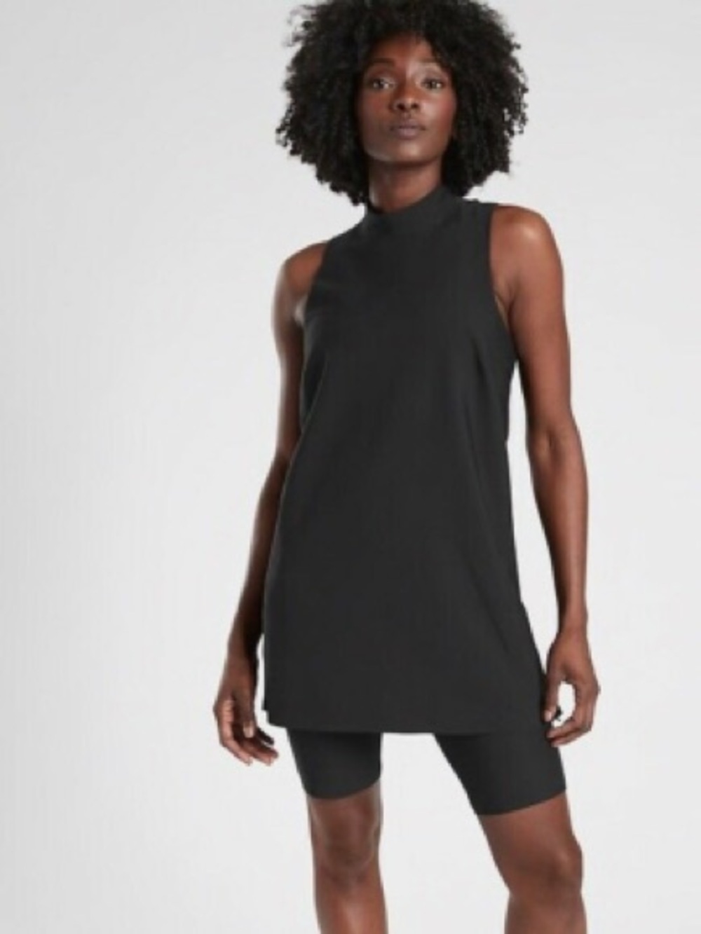 Athleta Interstellar Bike Tunic Shirt Womens XS UPF 50 Sleeveless Stretch - Picture 8 of 8